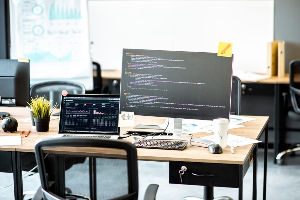 Programmer’s working place